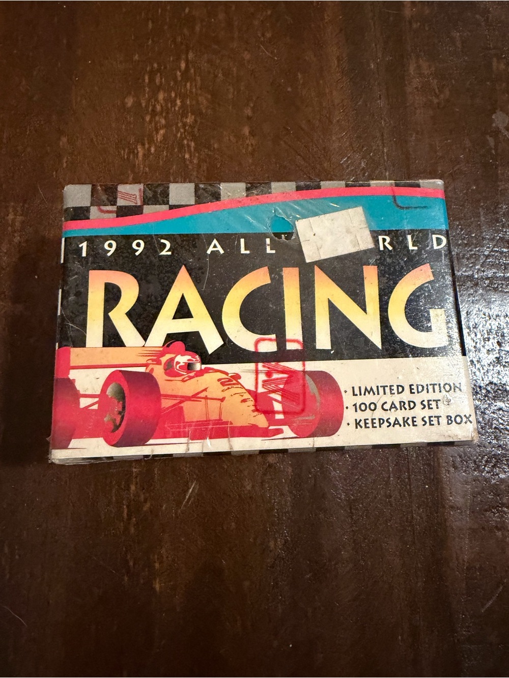 1992 All World Racing Vintage Trading Card Set Factory Sealed